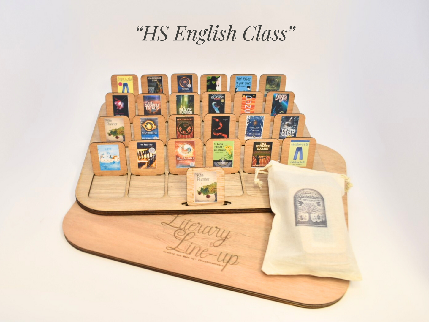 "Literary Line-Up Book Game • 2 Player Bookish Party Game • Guess the Book Cover • Romantasy BookTok Inspired • Unique Gift for Readers & Couples"
