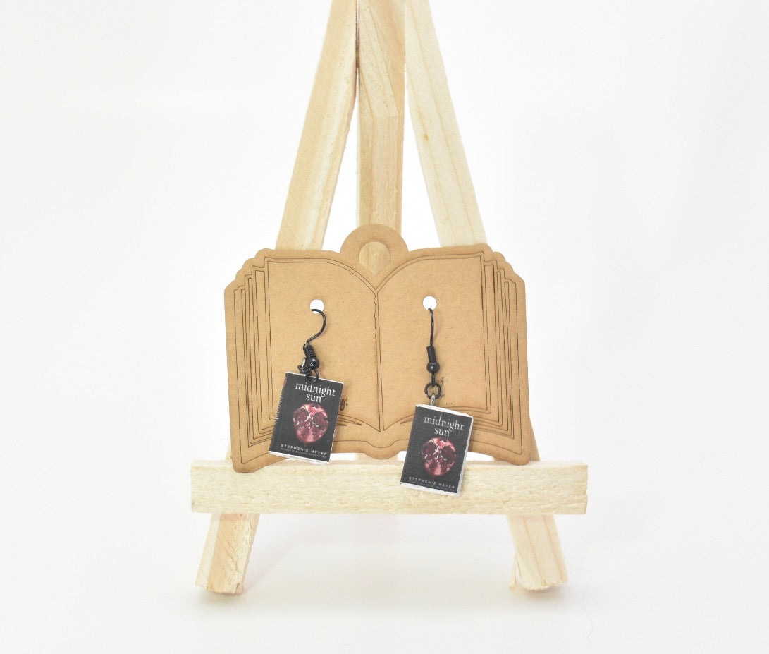 Mini Book Earrings