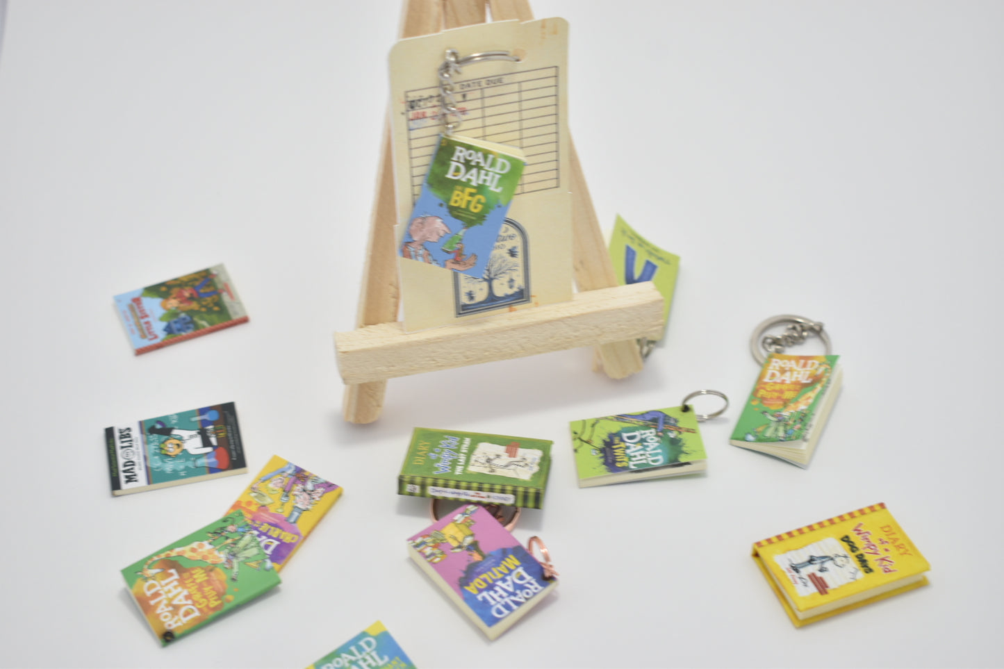 Mini Book Keychain- Book Lover Gift, Reader-Inspired Accessory